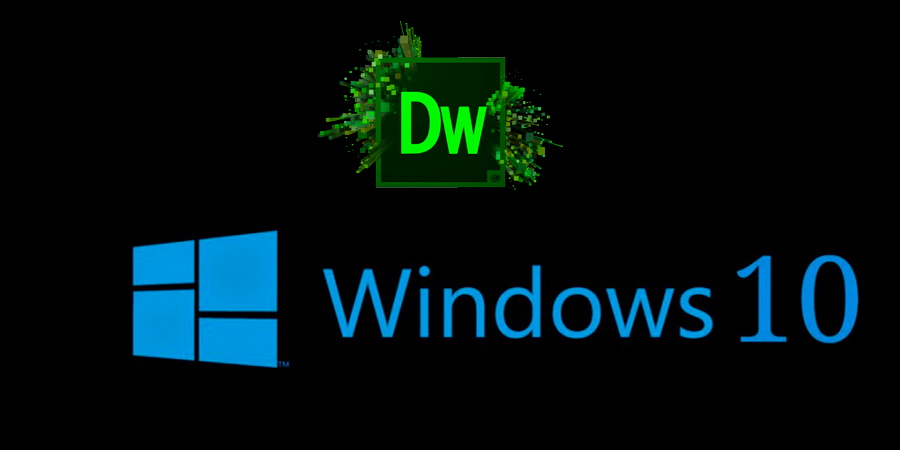 Solución a problema Dreamweaver CS6 en Windows 10